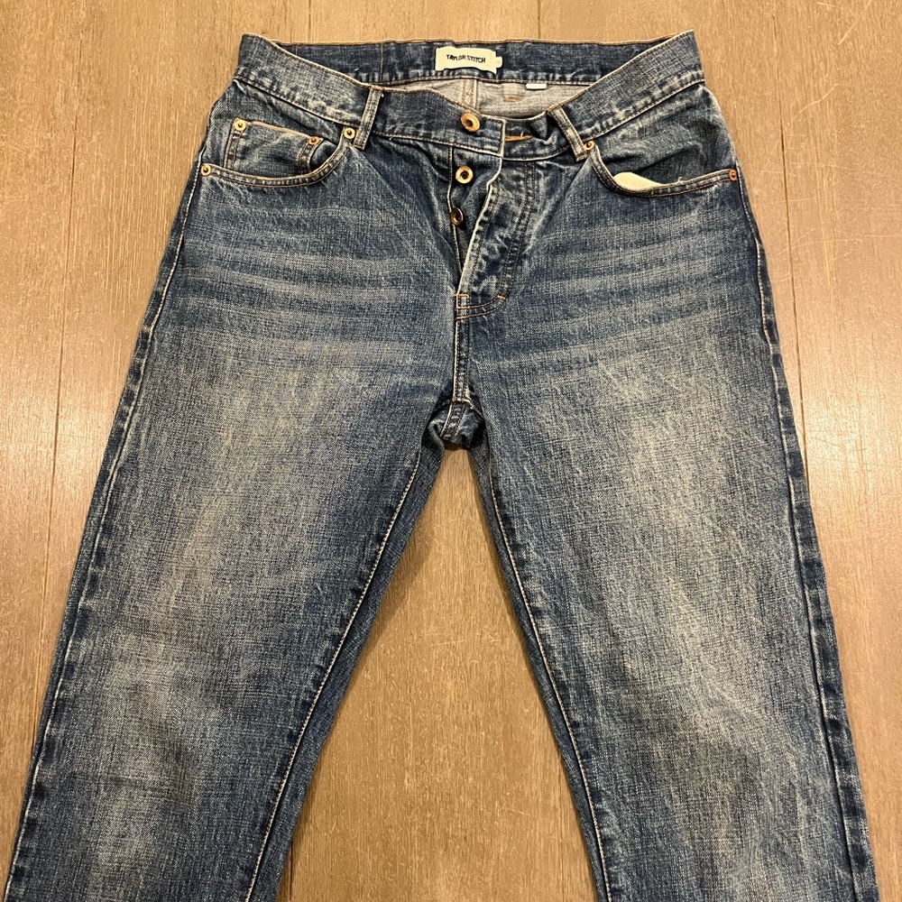 Taylor Stitch Indigo Slim Jeans